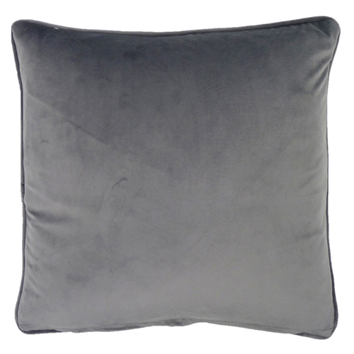 Classic Scallop, Pewter - (45cm x 45cm) Cushion - Image 5